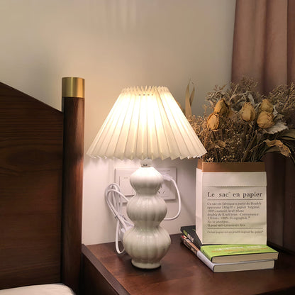 Luna Pleated Table Lamp