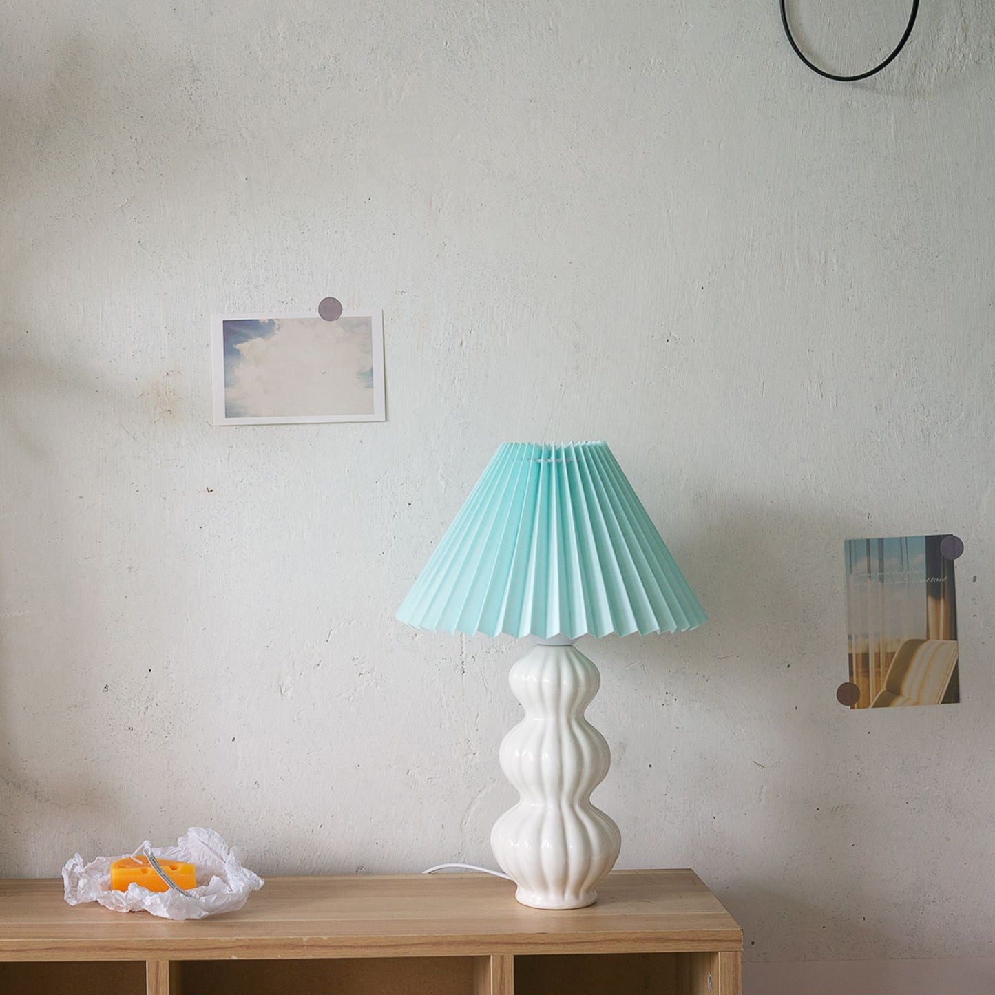 Luna Pleated Table Lamp