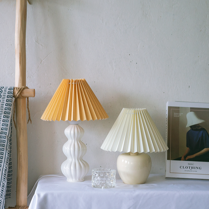 Luna Pleated Table Lamp