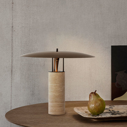 Gioe Travertine Table Lamp