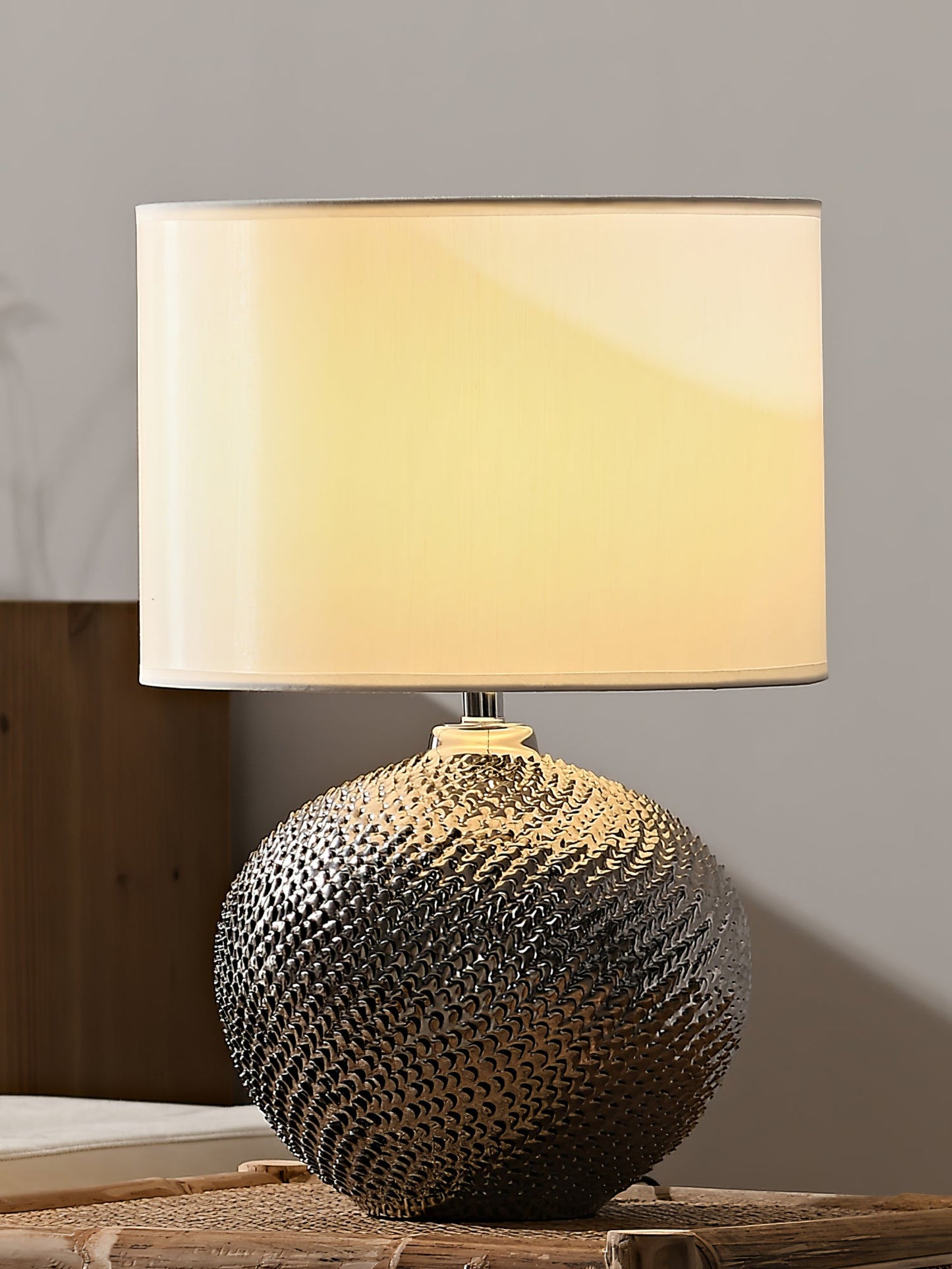 Mabel Textured Ceramic Table Lamp