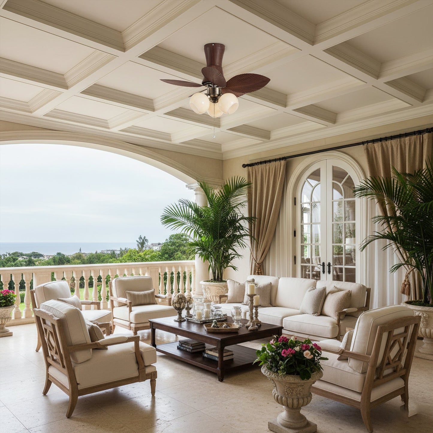 Malibu Ceiling Fan Light