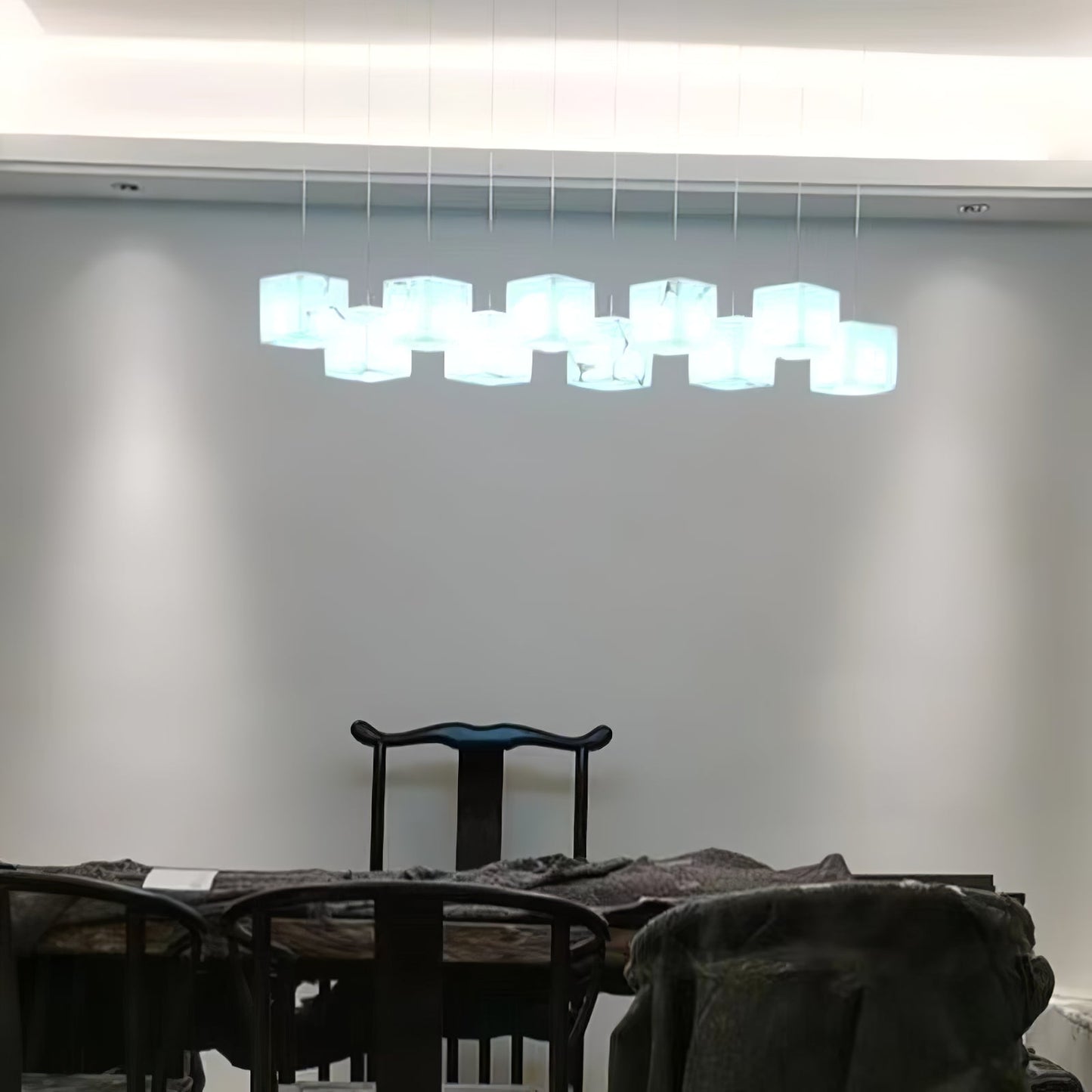 Alabaster Box Chandelier
