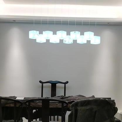 Alabaster Box Chandelier