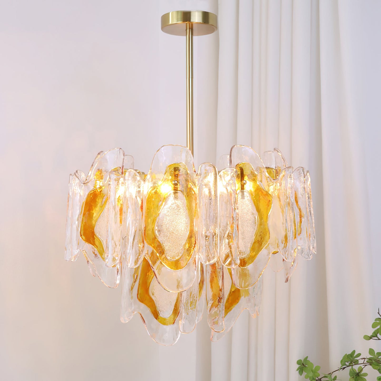 Marrina Glass Chandelier