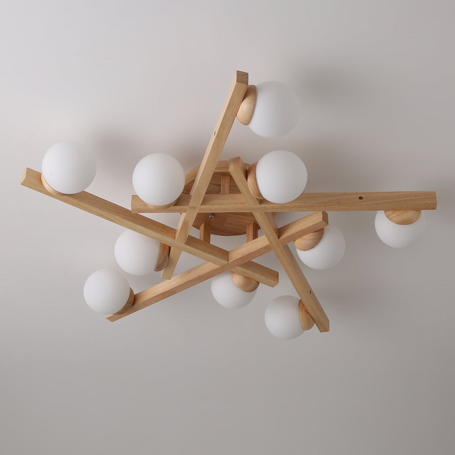 Matya Wood Ceiling Light