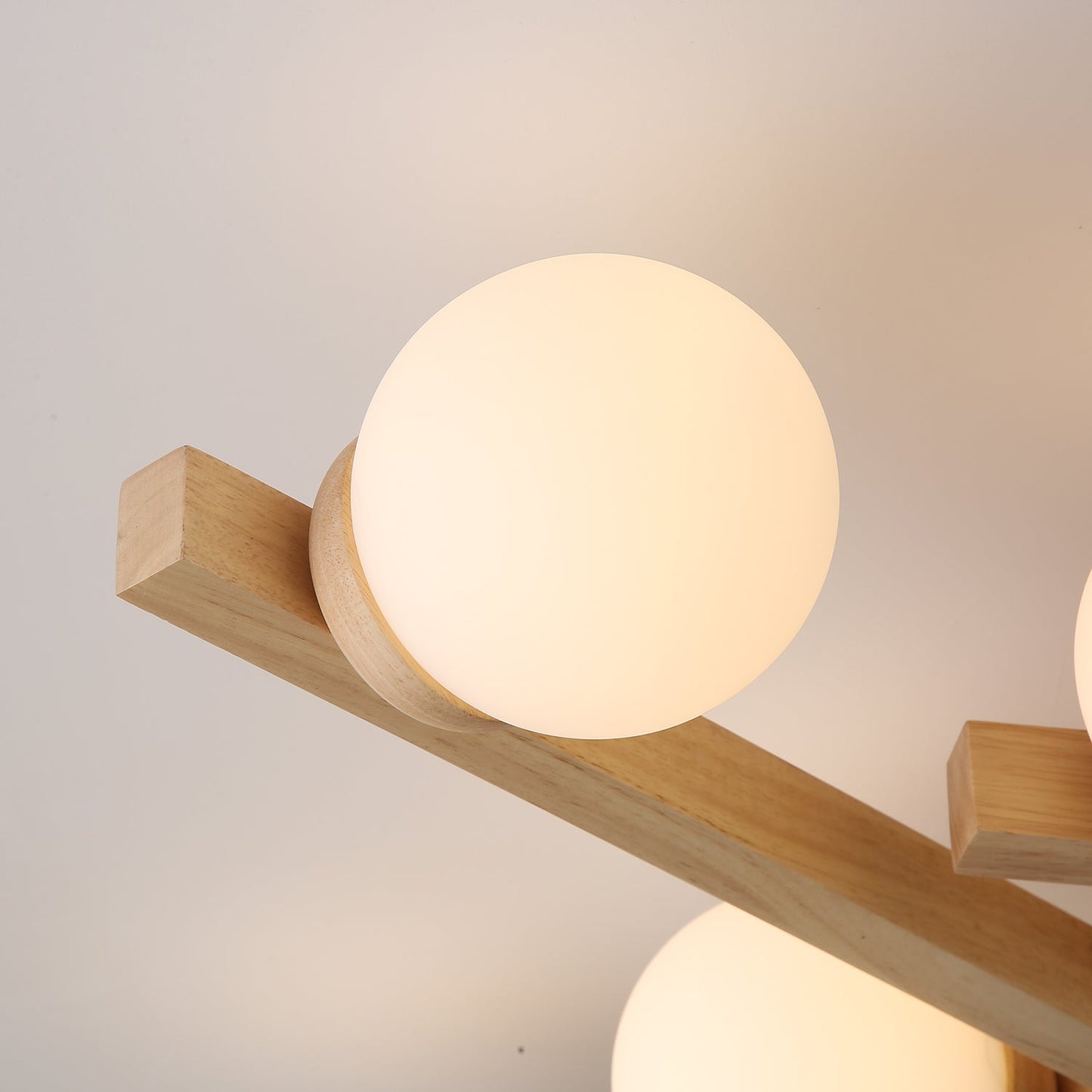 Matya Wood Ceiling Light