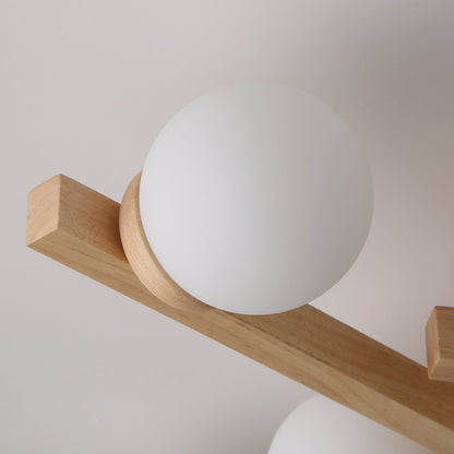 Matya Wood Ceiling Light