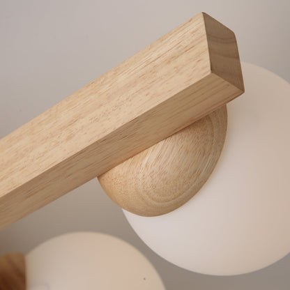 Matya Wood Ceiling Light