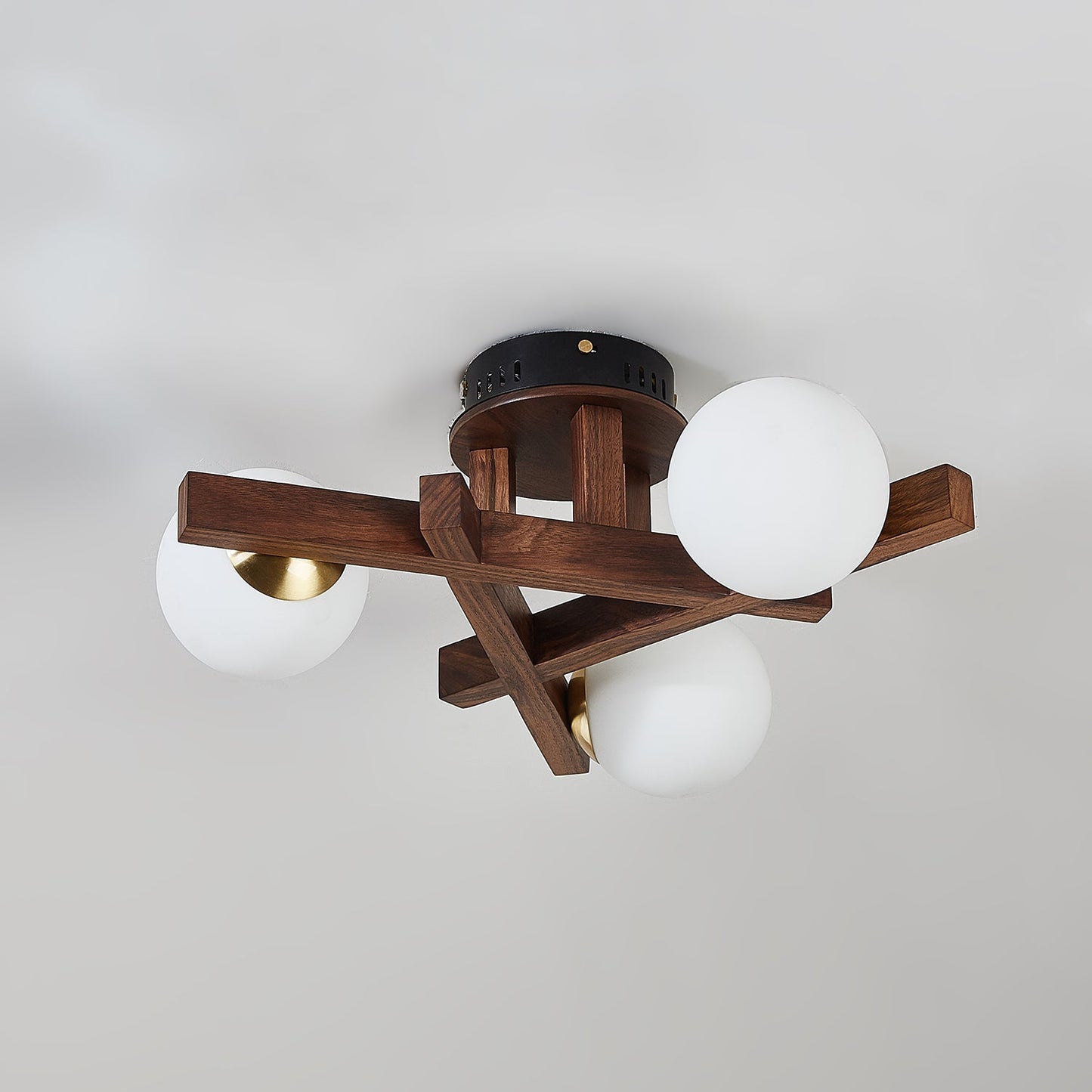 Matya Wood Ceiling Light