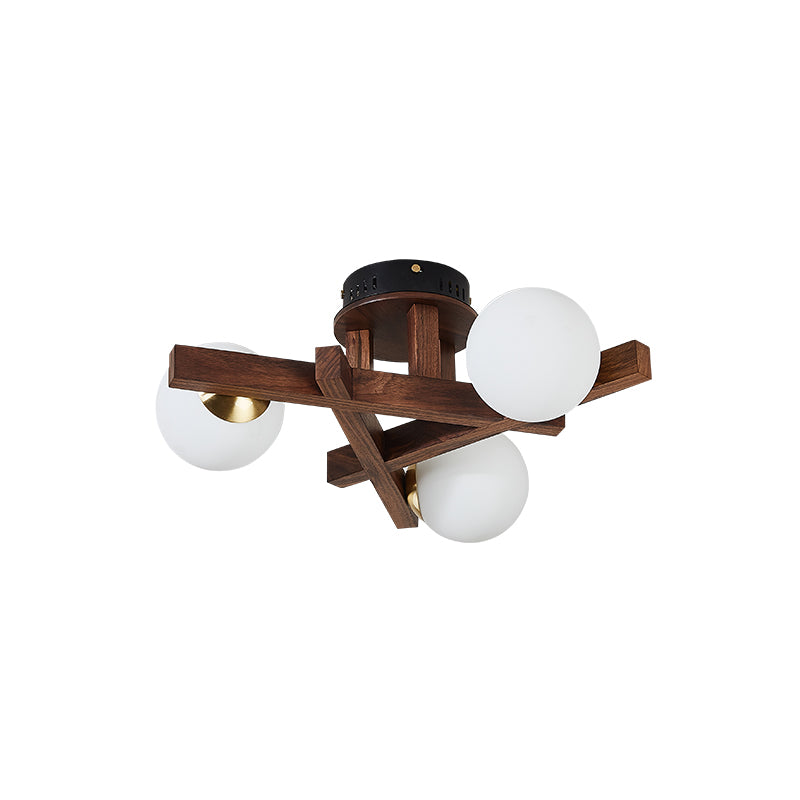 Matya Wood Ceiling Light
