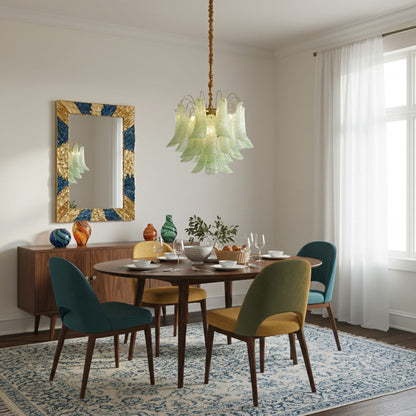 Mazzega Murano Glass Chandelier