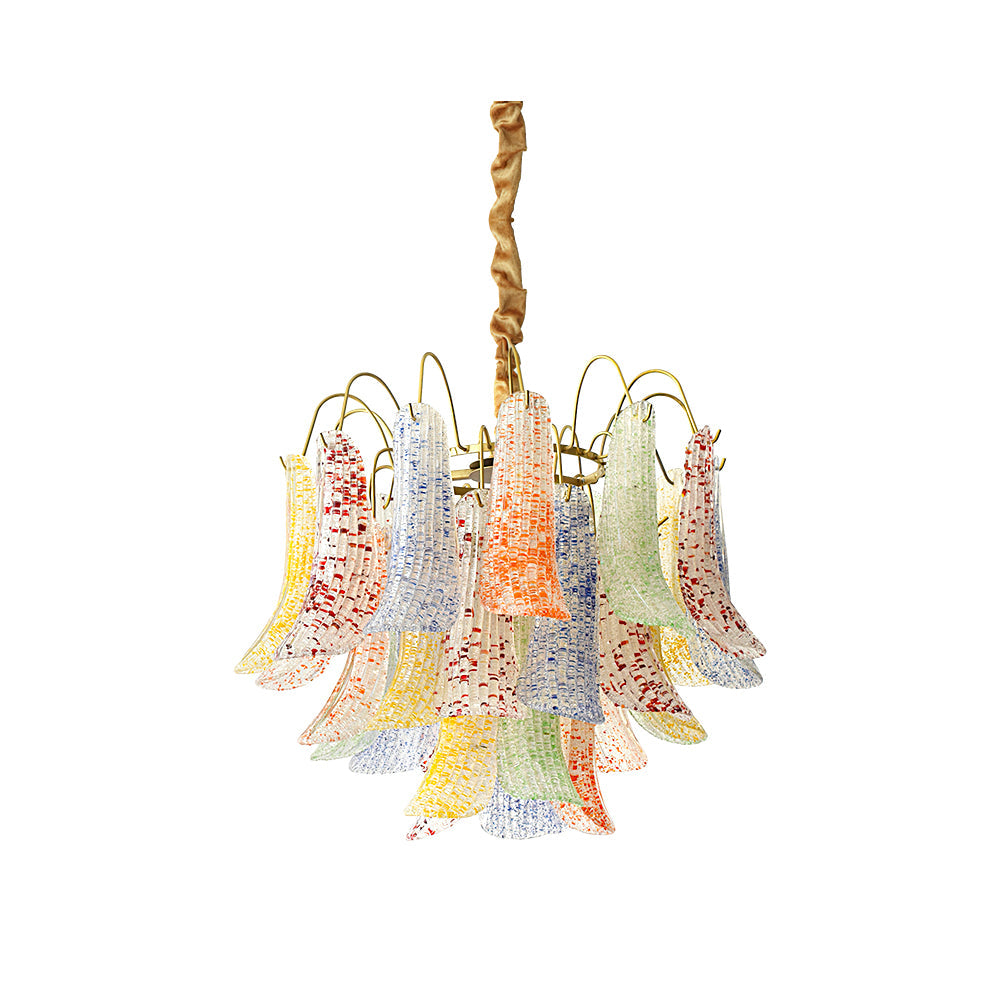Mazzega Murano Glass Chandelier