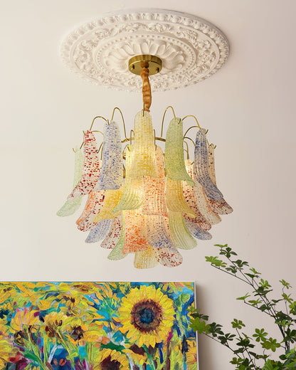Mazzega Murano Glass Chandelier