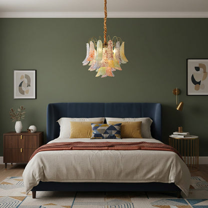 Mazzega Murano Glass Chandelier