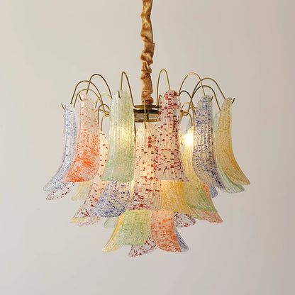 Mazzega Murano Glass Chandelier
