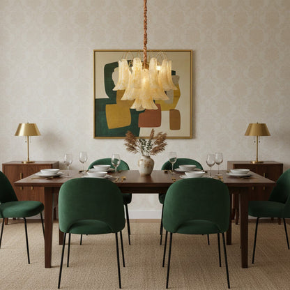Mazzega Murano Glass Chandelier