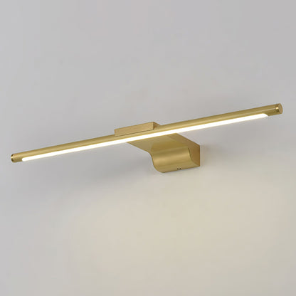 Metallic Streamlined Wall Lamp