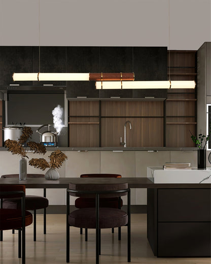 Mini Endless Double Chandelier