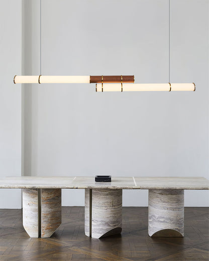 Mini Endless Double Chandelier