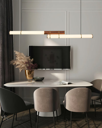 Mini Endless Double Chandelier