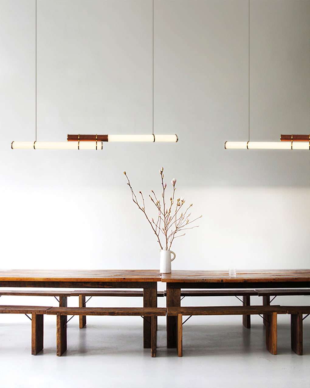Mini Endless Double Chandelier