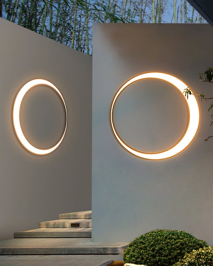 Moon Outdoor Wall Lamp
