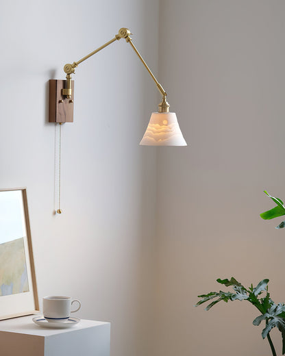 Murale Swing Arm Wall Lamp