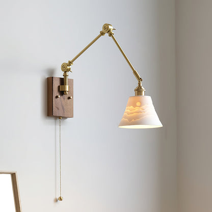 Murale Swing Arm Wall Lamp