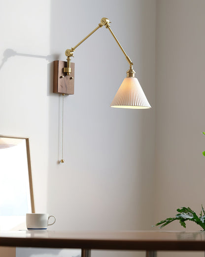 Murale Swing Arm Wall Lamp