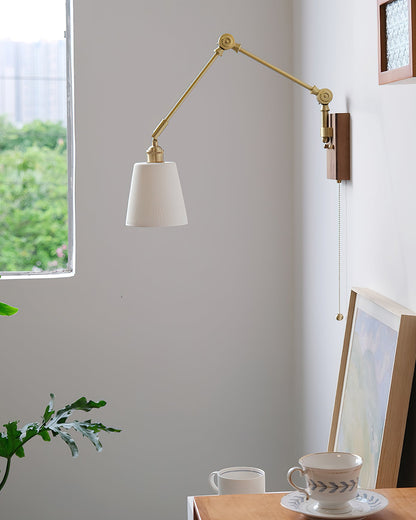 Murale Swing Arm Wall Lamp