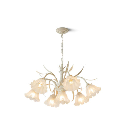 Murano Cream Chandelier