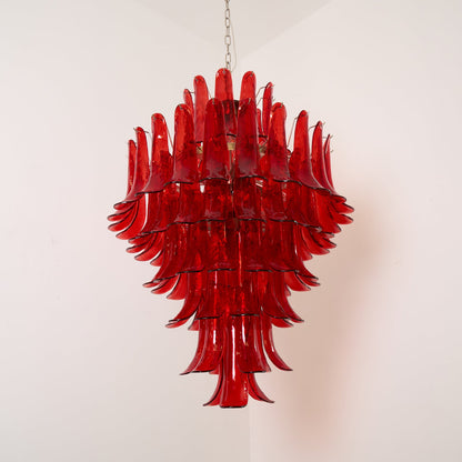 Murano Red Chandelier