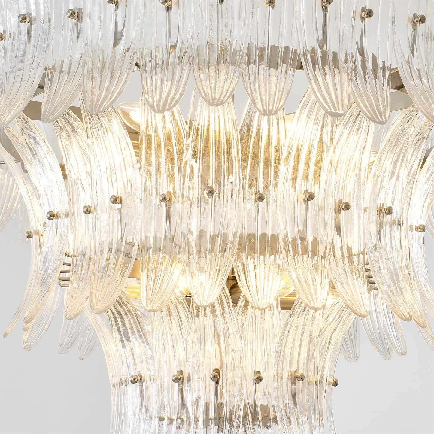 Murano Glass Palm Chandelier