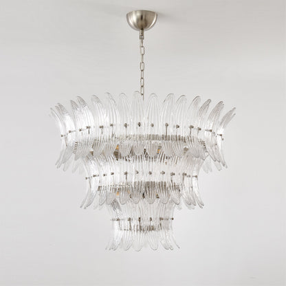 Murano Glass Palm Chandelier