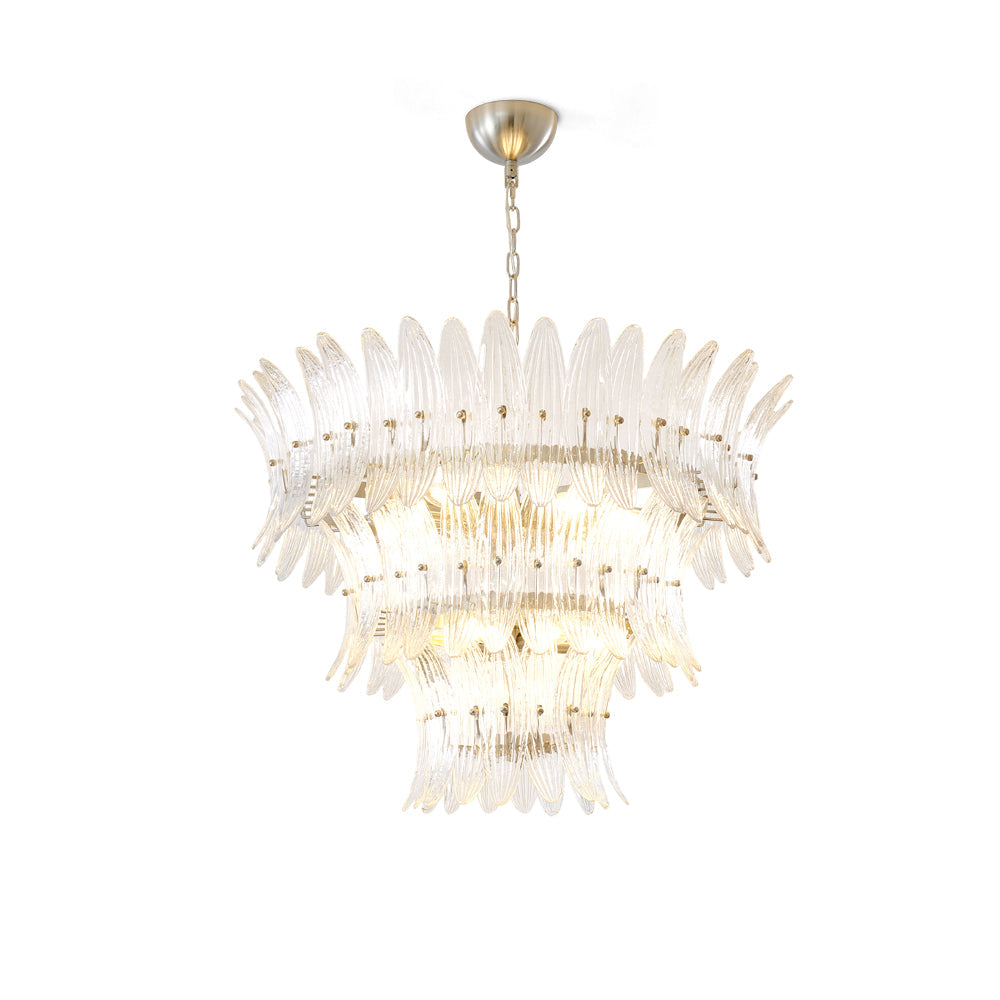 Murano Glass Palm Chandelier