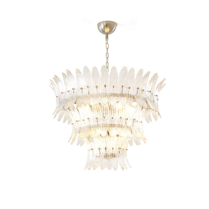 Murano Glass Palm Chandelier
