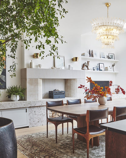 Murano Glass Palm Chandelier