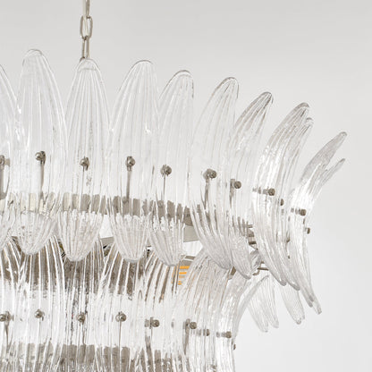 Murano Glass Palm Chandelier