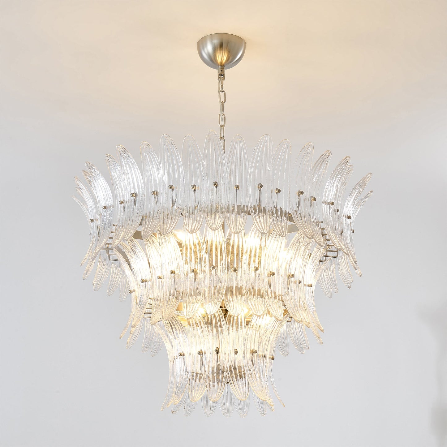 Murano Glass Palm Chandelier