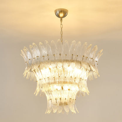 Murano Glass Palm Chandelier