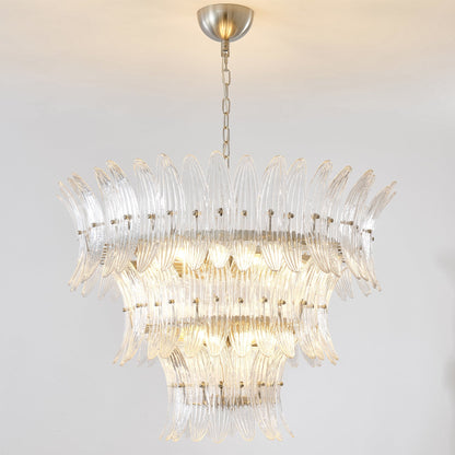 Murano Glass Palm Chandelier