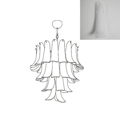 Murano Petal Chandelier