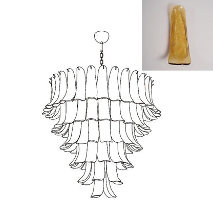 Murano Petal Chandelier