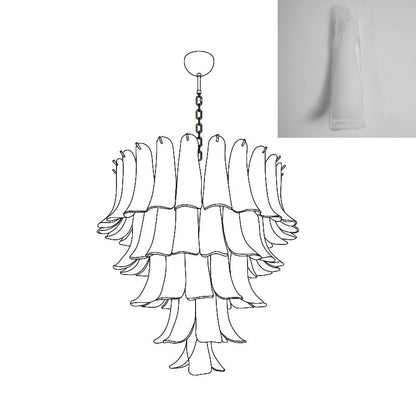Murano Petal Chandelier