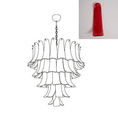 Murano Petal Chandelier