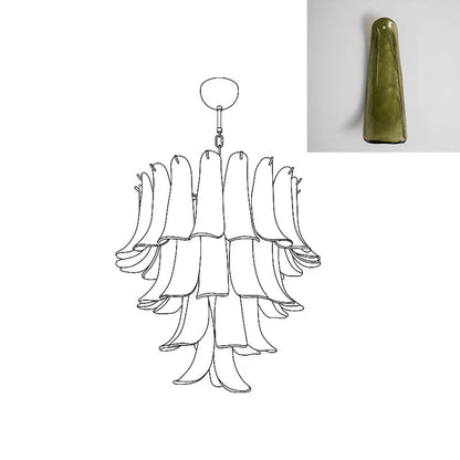 Murano Petal Chandelier