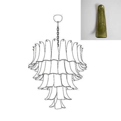 Murano Petal Chandelier