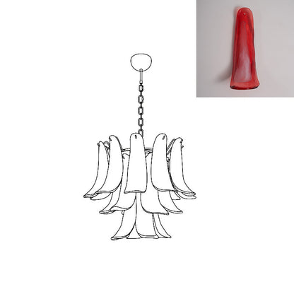Murano Petal Chandelier