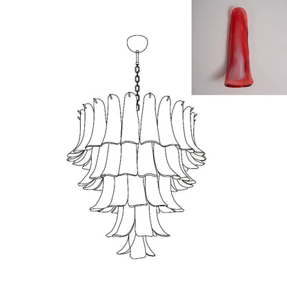 Murano Petal Chandelier